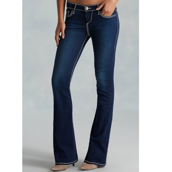 True Religion Becca Super T Mid Rise Bootcut 29 - Picture 9 of 9